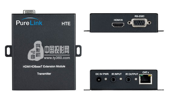 Purelink發(fā)布一款緊湊型,支持HDMI1.4,100米的網(wǎng)線傳輸器HTE